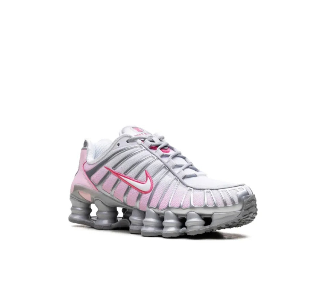Nike
Shox TL "Metallic Platinum/Pink Foam/White/Pinksicle